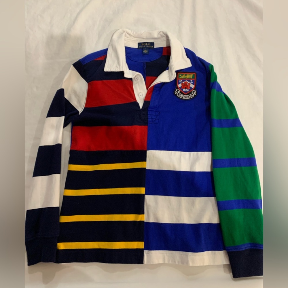 Boys RL Polo Rugby Shirt-sz 7
